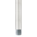 Modern Forms 12in Ceiling Fan Extension Downrod in Brushed Aluminum XF-12